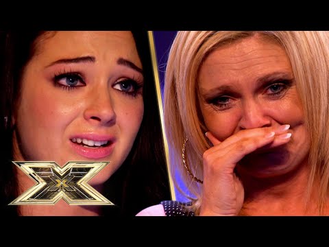 Tulisa wells up when a contestant reminds her SO much of her Mum! | Auditions | The X Factor UK