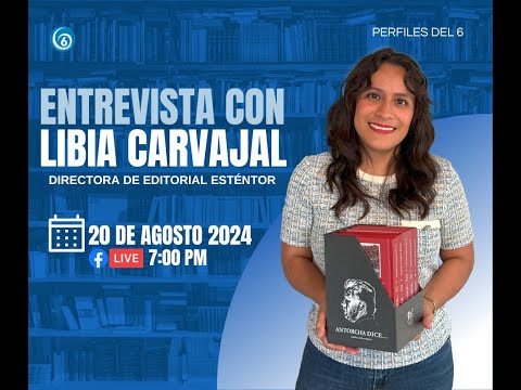 #PerfilesDel6  Directora de Editorial Esténtor habla sobre nueva colección de libros