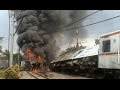 Video Detik Detik Kereta Api Tabarakan