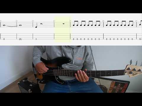 Sonic Youth - 100% - Bass Cover + Tabs