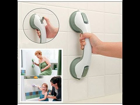 Helping Handle Bathroom Strong Suction Cup Helping Handle Easy Grip Safety Shower Support