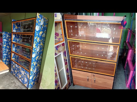 New Model Steel Almirah// Sokes Ka Design//3d Partikel bord Mitcase//3d Print Almari// 2door Almari