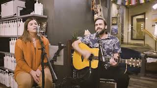 Meg and Ryan - Blame It On Me Cover(Live at Beatnik Salon - Banff)