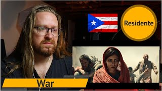 Full Reacción a Guerra - Residente (Video Oficial)| Puerto Rico | Reacción en Español | Desde U.S.A.