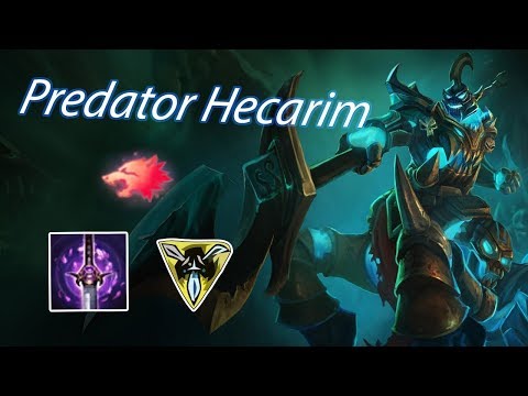 League of Legends | HECARIM + PREDATOR = ONE SHOT