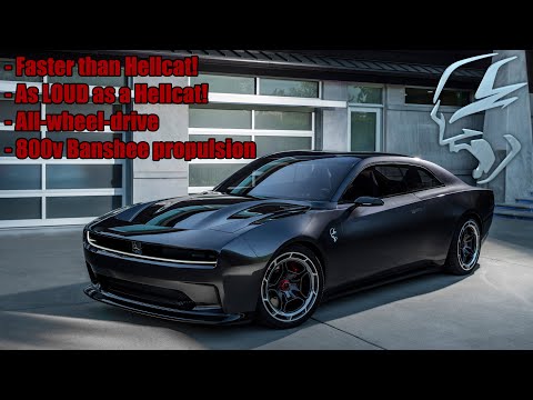 Meet the Daytona SRT Banshee concept, a preview of Dodge's