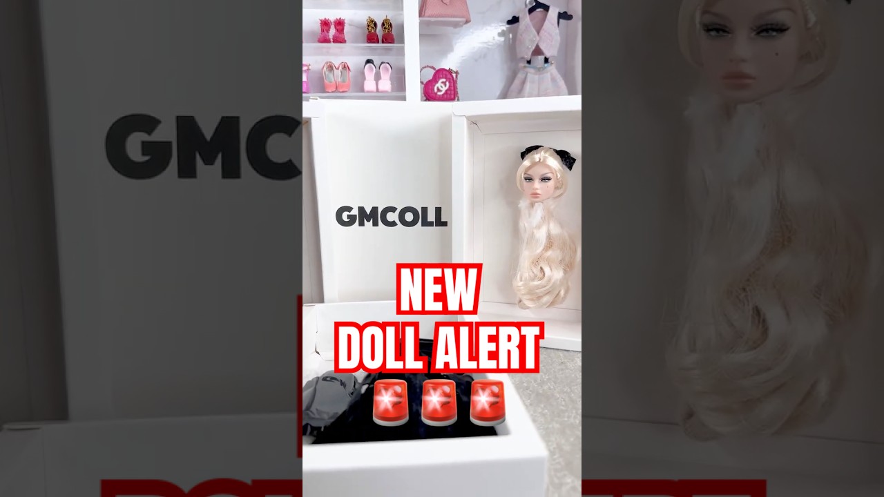 New DOLL ALERT 🚨  new fashion dolls from GMCOLL Gloria MieMie #fashiondoll #dollcollection