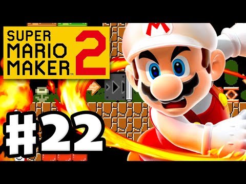 Superball Flower vs. Fire Flower! - Super Mario Maker 2 - Gameplay Walkthrough Part 22