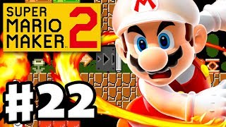 Superball Flower vs. Fire Flower! - Super Mario Maker 2 - Gameplay Walkthrough Part 22
