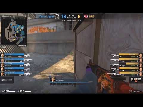 Team Liquid vs NRG (BO3) - CS_Summit Semifinals - Map 2 : Overpass