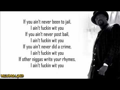 CJ Mac - I Ain't Fuccin' Wit' Cha (Lyrics)
