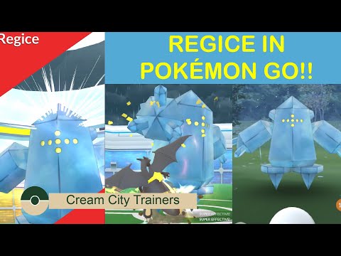 REGICE RAID IN POKÉMON GO!!!