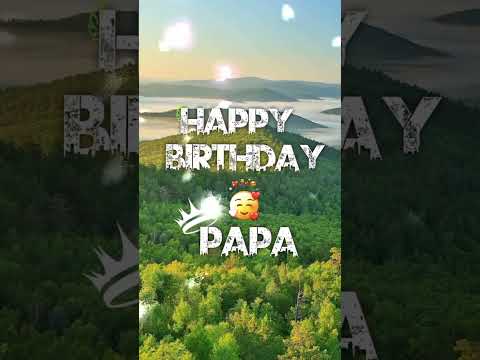 happy birthday papa name viral video [papa name urban font name video]#youtubeshorts #urbanjungle