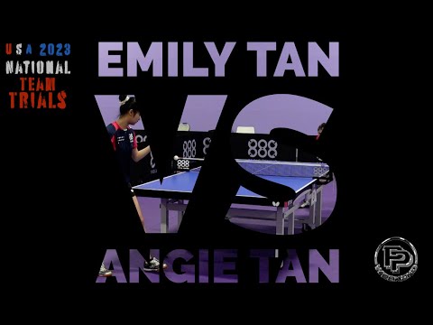 Emily Tan vs Angie Tan | 2023 US National Team Trials