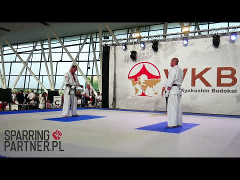 Dominik Rzepka vs Marcin Żuk Final Masters -80kg The 6th WKB European Kyokushin Championships