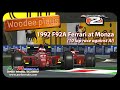 rFactor 2: 1992 F92A Ferrari at Monza (10 lap race ...