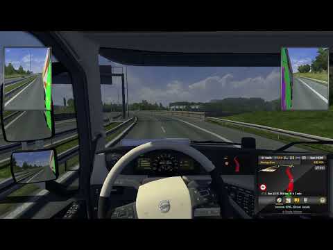 Acceleration test from 0 on a loaded Volvo FH Xl 750HP (Euro truck simulator)