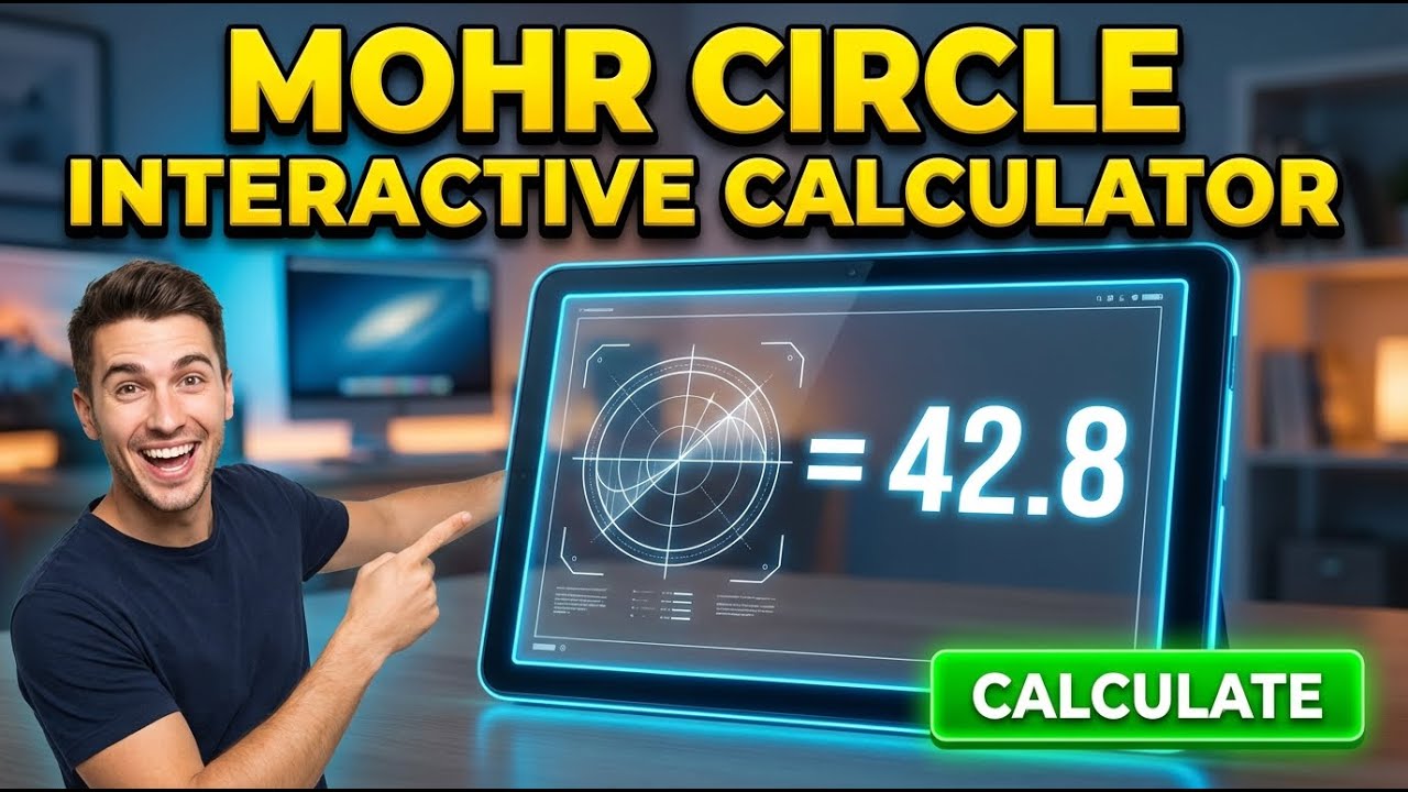 Mohr Circle Interactive Calculator