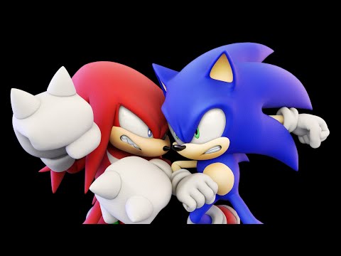 Sonic X season 3 episode 53 - Sonic And Knuckles (voice of sonic by me)