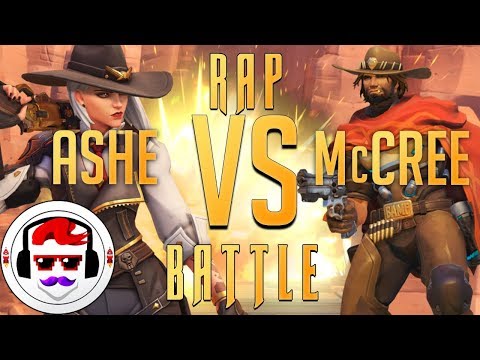 Ashe VS McCree Overwatch Rap Battle | Light That Fuse | Rockit Gaming [NEW HERO]