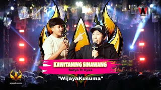 Download lagu KAWITANING SINAWANG - SETYO FT ILYAS LIVE PERFOME AT WIJAYA KUSUMA KLESEM | PENONTON FULL ABIS mp3