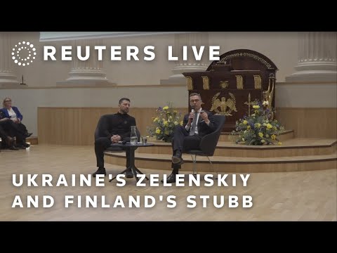 LIVE: Ukrainian President Zelenskiy meets Finnish President Stubb