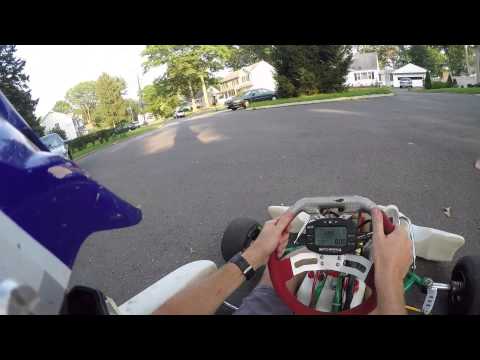 First ride on tony kart 125 kart