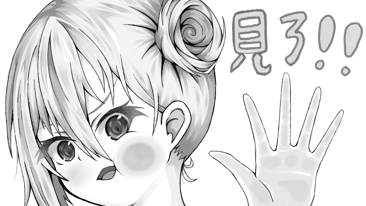 【おえかき】今回は配信ボタン押してるから！！　キャラデザする8