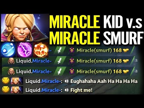 Miracle Young Invoker Kid - NO RESPECT pick into Silencer Dota 2