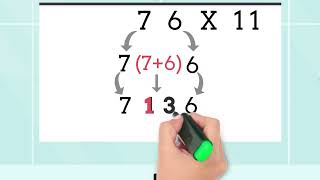 Multiply with ease: The 11 trick for two-digit numbers finally revealed