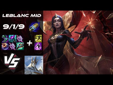MID LeBlanc vs Galio - EU Challenger Patch 25.S2.4