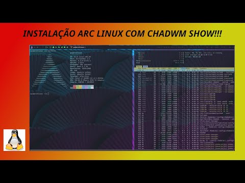 ARCH LINUX COM CHADWM SHOW!!