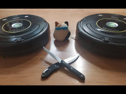 The First Roomba Battle (Keith v Greebus)