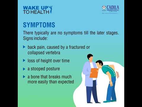 Osteoporosis Awareness |  Wake Up To Health Cadila Pharma