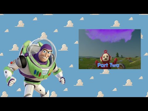 Buzz watches Teletubbies: Colours - Purple