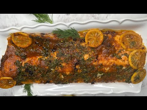 How to make Easy Lemon Herb Salmon Recipe | Oven-Baked Delight 🍋🌿