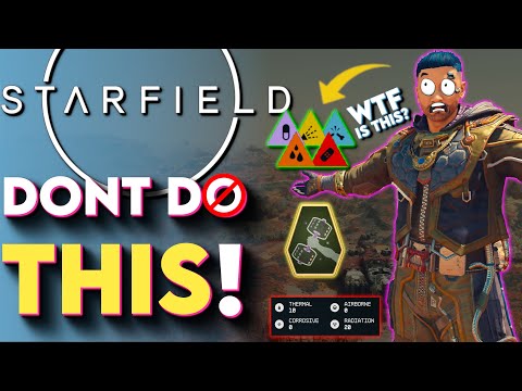 5 MAJOR MISTAKES To Avoid In Starfield! - (Starfield Tips and Tricks)