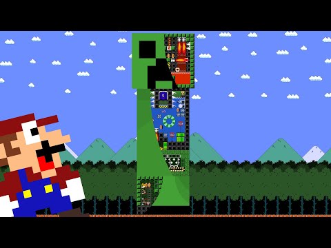 Mario vs the Giant Creeper Maze | THE GIANTS INVASION [EPISODE 1]