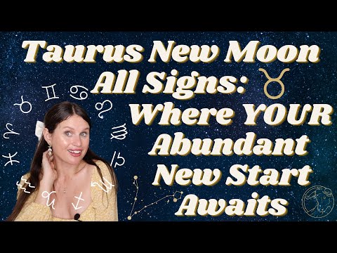 Taurus New Moon All Signs May 2023 Forecast + Ritual Ideas 🌱 Manifestation, Patience & Abundance 💰