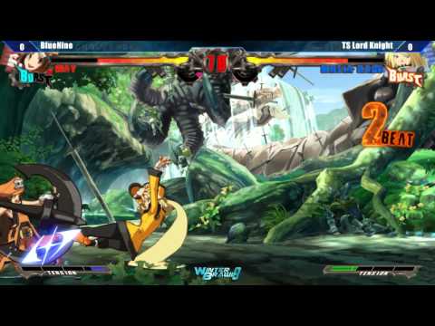 GGXrd Semis @ Winter Brawl 9 - Bluenine (May) vs TS Lord Knight (Millia) [720p/60fps]