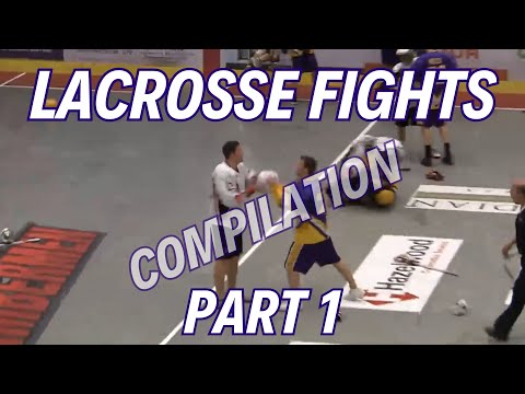 Must See Lacrosse Fights Part 1 Compilation