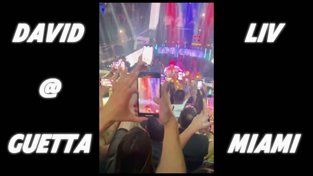 David Guetta at LIV Miami David Guetta at LIV Miami