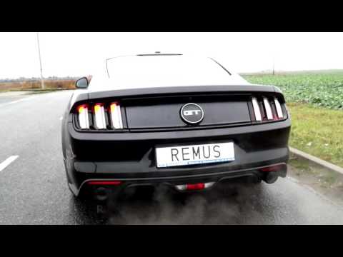 Ford Mustang GT 5.0 V8 with REMUS valve exhaust system