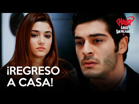 ¡Murat regresó a casa con Hayat! | Amor Sin Palabras