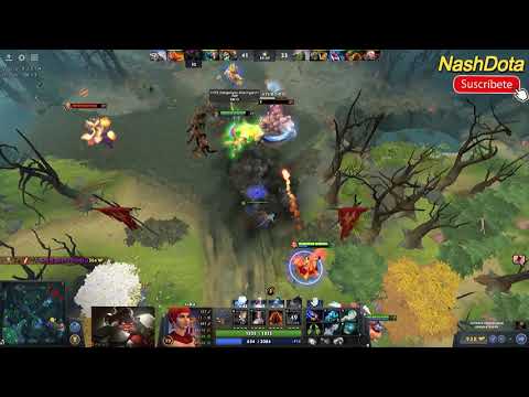DOTA 2 - New 7.23 Lina Pro Aghanim's Scepter + Damage And Skills