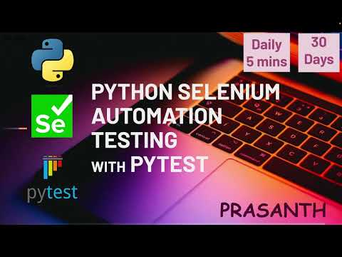 Selenium Python Pytest Automation Introduction Python Selenium Pytest Automation Testing