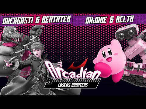 Overcast! & Bentatek (G, B) vs. Mijobe & Delta (R) - Losers Quarters - July 2022 Arcadian