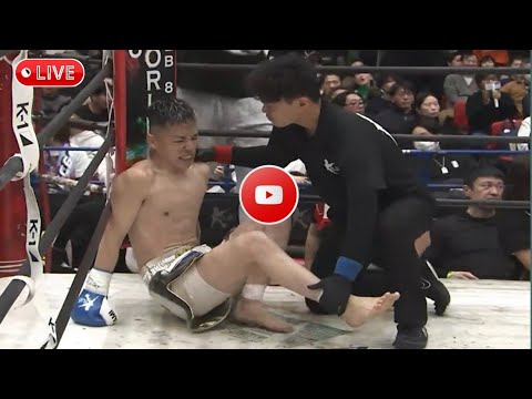 【衝撃映像】“禁止派”の目前で足が崩壊…😱💥戦慄のカーフKO葬！選手生命を揺るがす一撃と徹底プランの全貌🔥🦵