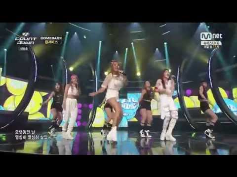 140821 [LIVE HD] Lip Service Too Fancy @ M! Countdown Comeback Stage