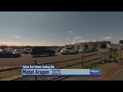 NJ Edison Coronavirus Testing Site — Saliva Test